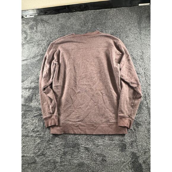 Men’s Columbia Crew Neck Heather Brown Large - Picture 2 of 4